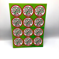 Chag La’ilanot Stickers – 36 Pack