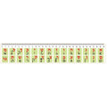 Hebrew Alphabet Ruler – Upper & Lower Case Letters – 30cm (18 Pieces)